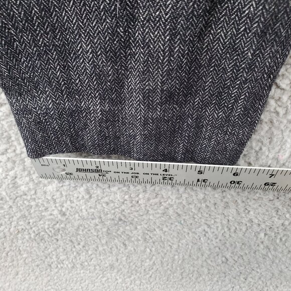 J Crew Grey Wool Blend Straight Leg Pants Trousers Womens 2 Seam Lines Back - Picture 7 of 14